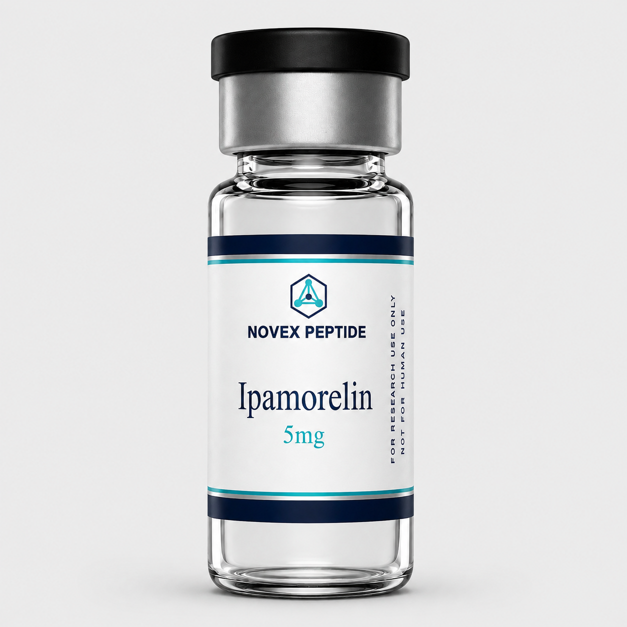 Novex Peptide Ipamorelin 5mg research vial