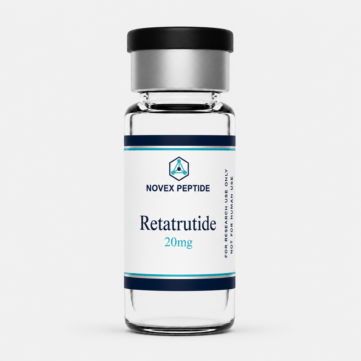 Novex Peptide Retatrutide 20mg research vial