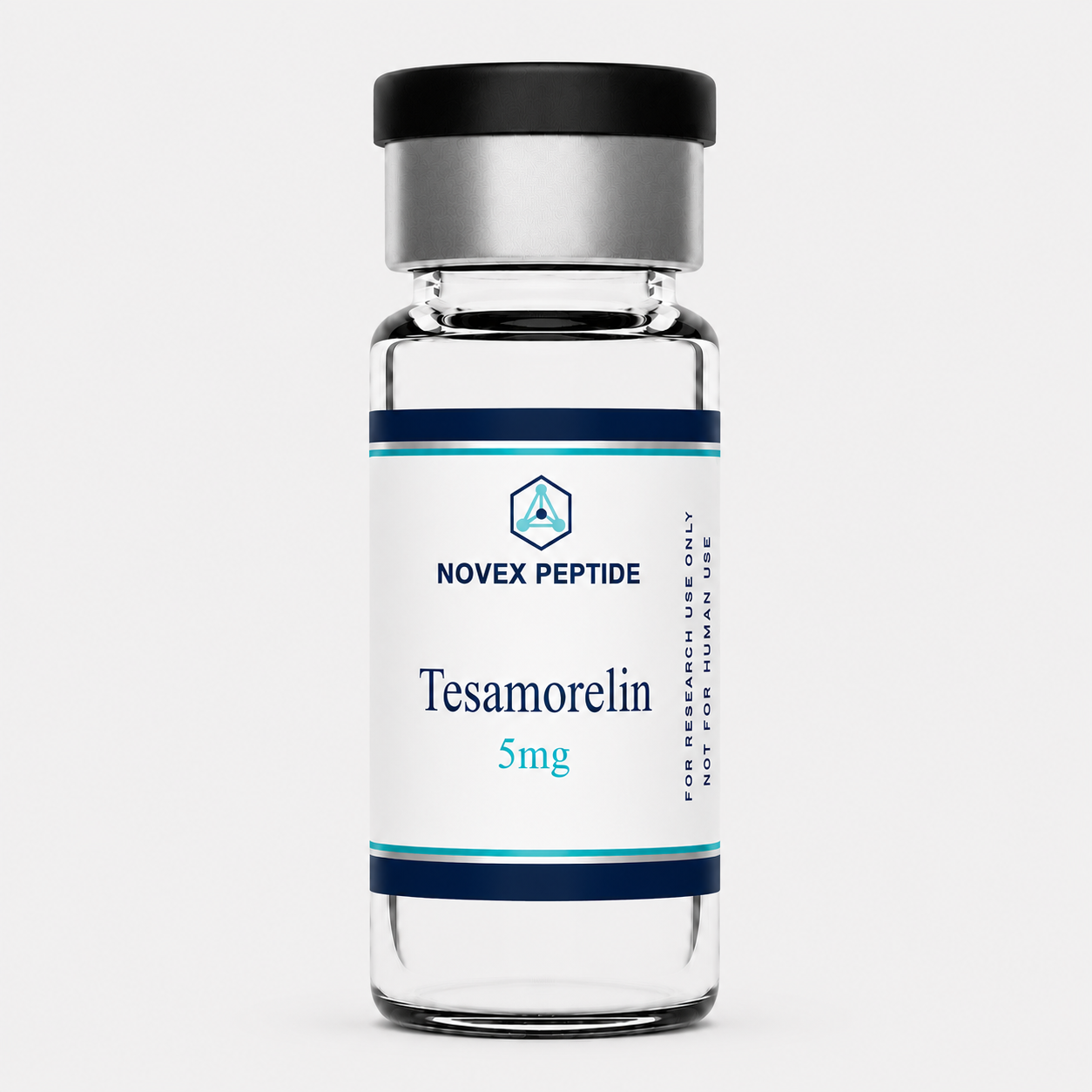 Novex Peptide Tesamorelin 5mg research vial